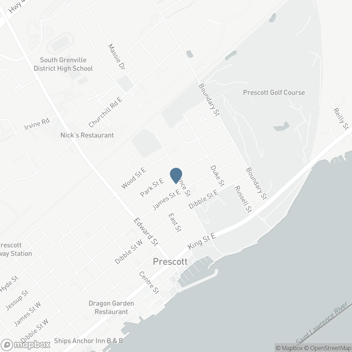 297 PARK STREET E, Prescott, Ontario K0E 1T0